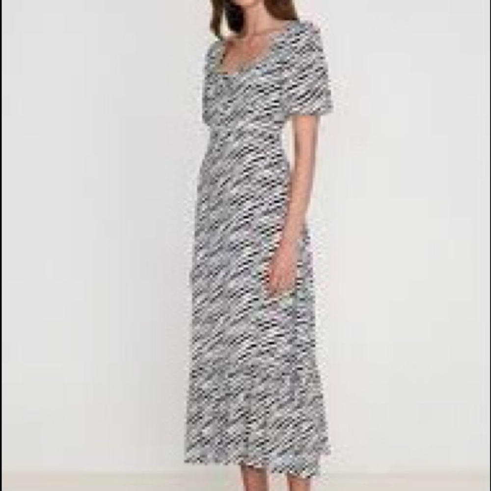 Faithfull The Brand Gabriela Midi Dress size 4 NWT